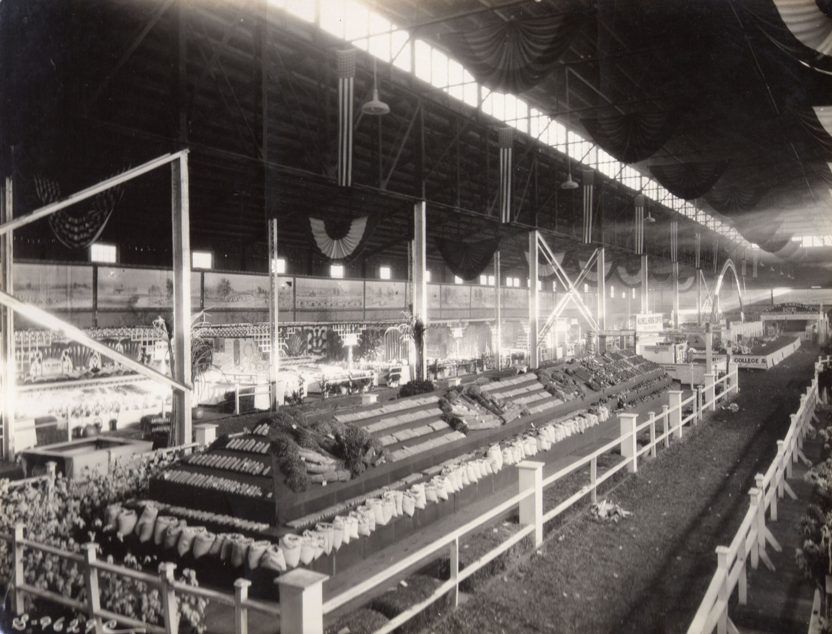 SC State Fair Old Steel Building 1930 Mural